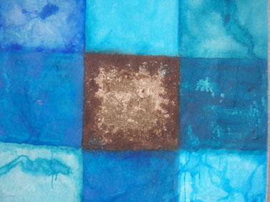 'Grazed Knees' (detail) in 'Sabina' Apatment