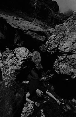 Neil In Rock Avalanche