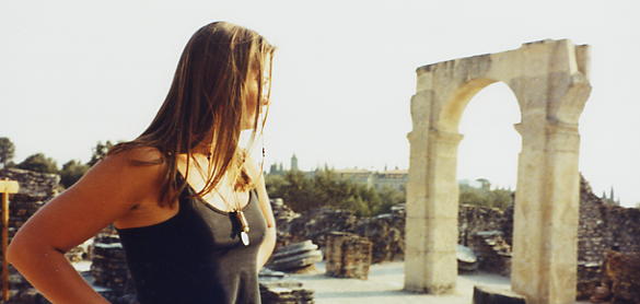 Lissa Exploring in Italy 1997