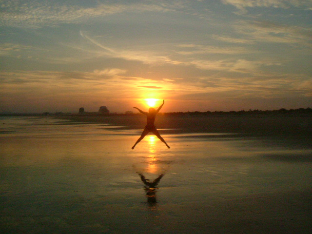 Star-jumping Lissa in Portugal, 2005